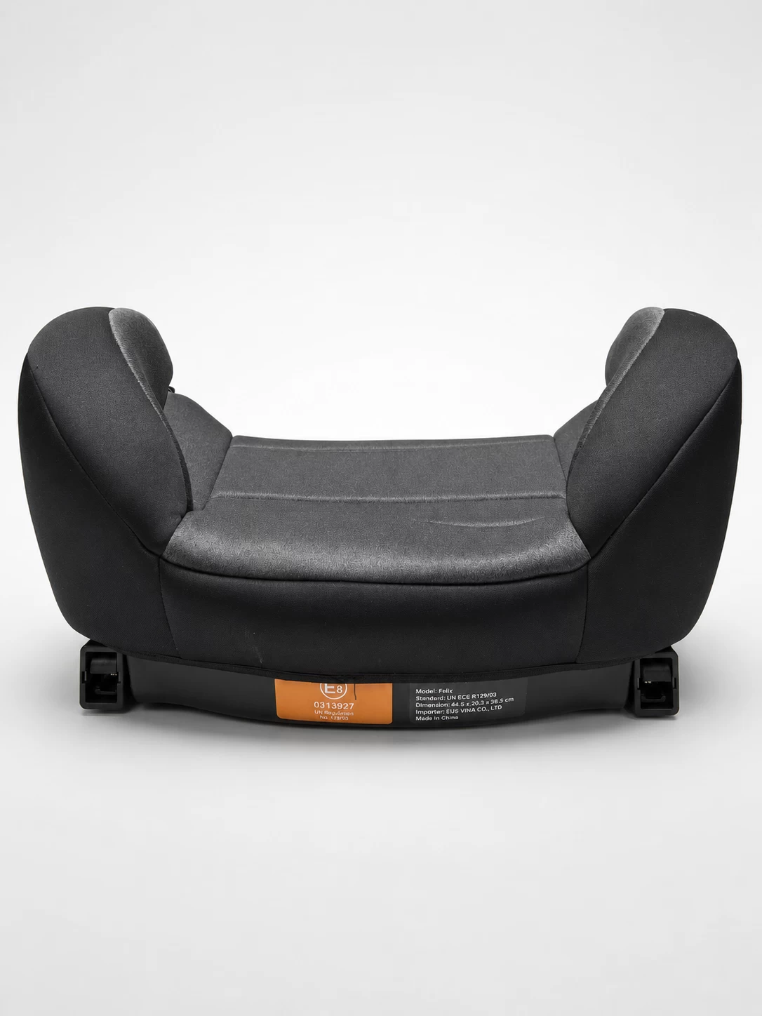 Ghế nâng an toàn trên ô tô cho trẻ em EUS Felix màu xám – Isofix